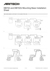 Aritech DB702U Installationsanleitung