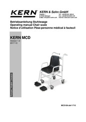 KERN MCD Serie Betriebsanleitung