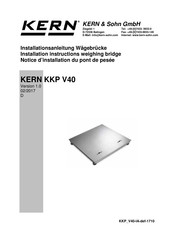 KERN KKP V40 Installationsanleitung