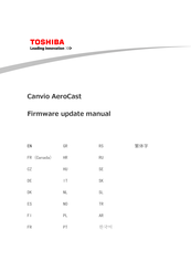 Toshiba Canvio AeroCast Firmware-Aktualisierung
