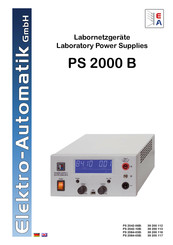 Elektro-Automatik PS 2084-03B Bedienungsanleitung