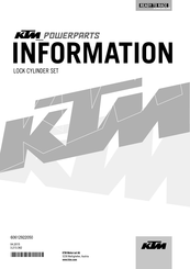 KTM Power Parts 60612922050 Information