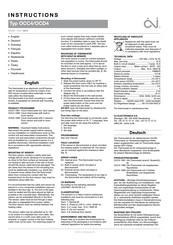 OJ Electronics OCC4 Bedienungsanleitung