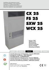 Airwell CX 25 Installations- Und Wartungshandbuch