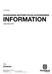 Husqvarna 21012025000 Information