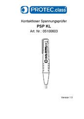 PROTEC.class 05100603 Bedienungsanleitung