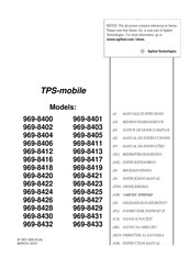 Agilent Technologies TPS-mobile 969-8417 Bedienungshandbuch