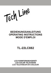Tech Line TL-22LC882 Bedienungsanleitung