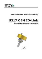 SUTO S217 OEM IO-Link Gebrauchs- Und Montageanleitung