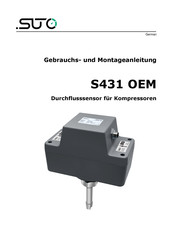 SUTO S431 OEM Gebrauchs- Und Montageanleitung