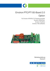 CG Emotron PT100-Board 2.0 Betriebsanleitung