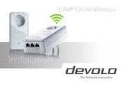 Devolo dLAN 500 AV Wireless+ Installation