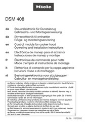 Miele DSM 408 Gebrauchs- Und Montageanweisung