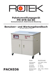 Rotel PM-STR-SA-BC Benutzer- Und Wartungshandbuch