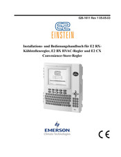 Emerson E2 EINSTEIN Installations- Und Bedienungshandbuch