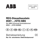 ABB 6597-/STD-SBS Serie Bedienungsanleitung