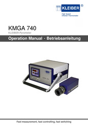 KLEIBER KMGA 740 Betriebsanleitung
