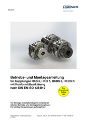hübner HKS 5 Betriebs- Und Montageanleitung