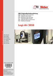 Weber Legi-Air 2050 Originalbetriebsanleitung