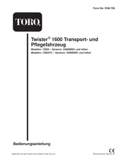 Toro Twister 1600 Bedienungsanleitung