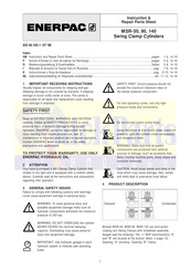 Enerpac MSR-140 Bedienungsanleitung