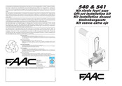 FAAC 541 Bedienungsanleitung
