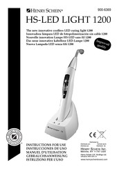 Henry Schein HS-LED LIght 1200 Gebrauchsanweisung