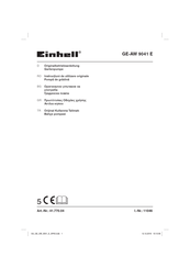 EINHELL GE-AW 9041 E Originalbetriebsanleitung