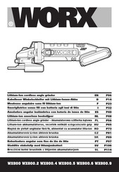 Worx WX800.6 Bedienungsanleitung