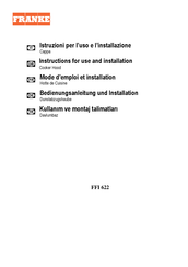 Franke FFI 622 Bedienungsanleitung Und Installation