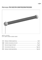 Superrollo RM10MS Montage- Und Bedienungsanleitung