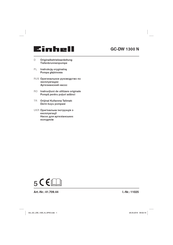 EINHELL 41.709.44 Originalbetriebsanleitung