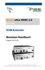 Ihse Draco ultra HDMI 2.0 495 Serie Benutzerhandbuch