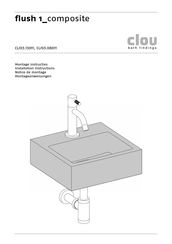 Clou flush 1 CL/03.08011 Montageanweisungen