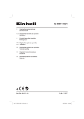 EINHELL 43.121.10 Originalbetriebsanleitung