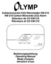 Olymp KM 210 Bedienungsanleitung