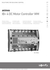 SOMFY animeo IB+ 4 DC Motor Controller WM Gebrauchsanweisung