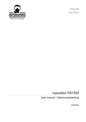 INTERSPIRO Inposition PB1500 Gebrauchsanleitung