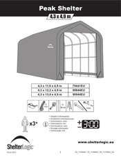 ShelterLogic 95944EU Aufbauanleitung