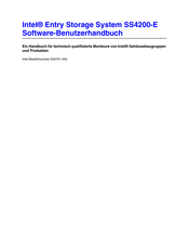 Intel SS4200-E Software Benutzerhandbuch