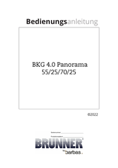 barbas Brunner BKG 4.0 Panorama 55/25/70/25 Bedienungsanleitung