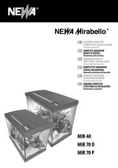 Newa Mirabello MIR 70 P Gebrauchs-Anleitung Und Garantie