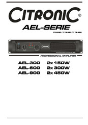Citronic AEL-600 Bedienungsanleitung