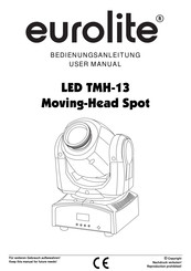 EuroLite LED TMH-13 Bedienungsanleitung