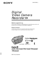 Sony Digital 8 DCR-TRV830E Bedienungsanleitung