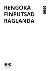 IKEA FINPUTSAD Sicherheitshinweise