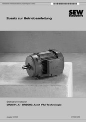 SEW-Eurodrive DR2C80MKA4 Zusatz Zur Betriebsanleitung