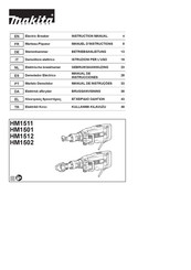 Makita HM1502 Betriebsanleitung