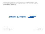 Samsung SGH-ZV10 Bedienungsanleitung