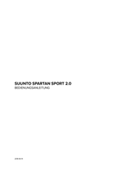 Suunto SPARTAN SPORT 2.0 Bedienungsanleitung